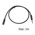thumbnail image 2 of Yucurem 3.5mm Port Audio Extension Cord Jack Male To Female Headphone Cable (1m), 2 of 10