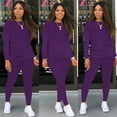thumbnail image 2 of Ensemble de Yoga pour Femmes Mode Ensemble de Sport 2 Pcs Manches Longues, 2 of 9