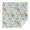 Geometric Flower and-3, variant on Geometric Flower and Dot Blue Pattern Square Tablecloth, Waterproof Wipeable Spillproof Washable Table Cover for Home Kitchen Party and Daily Decor 60"x60"