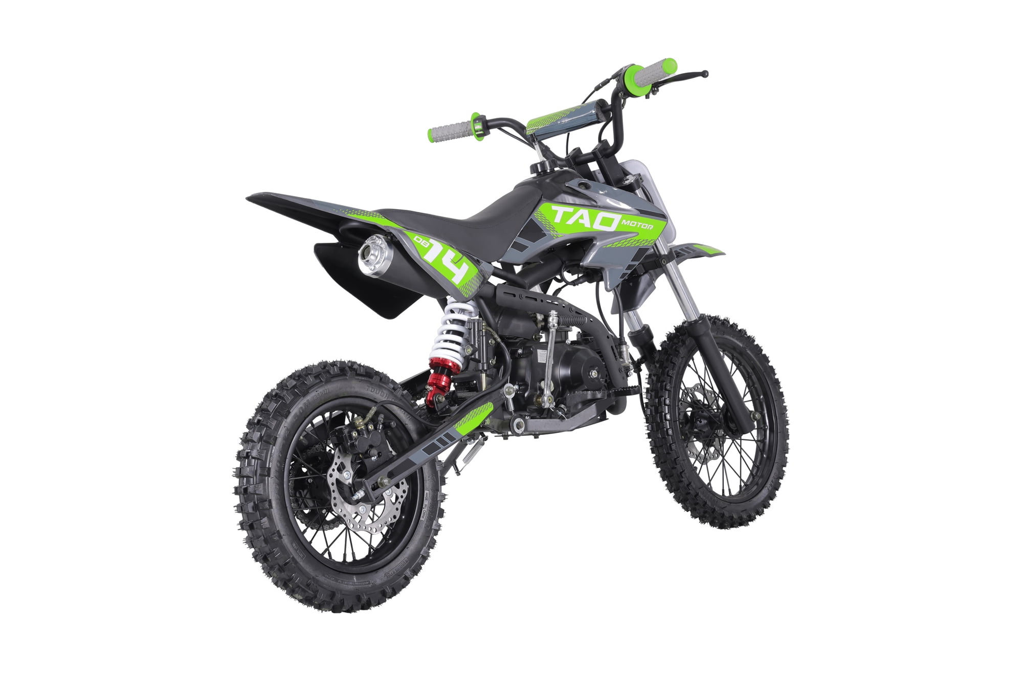 TAO MOTOR New DB-14 110CC Kids Dirt Bike with Automatic Engine Kick Start,Green