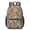 Pointer and Paw, variant on Dachshund and Floral Beige Pattern 17" School Backpacks for Teens,Waterproof Oxford Fabric,S-Shape Padded Straps for School,Travel,Hiking,Camping