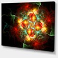 thumbnail image 2 of Fractal Fleur Jaune et Rouge, 2 of 3