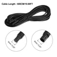 thumbnail image 4 of Unique Bargains 6 Pin 19.69ft 600cm Backup Camera Extension Cable Dash Camera Cord Wires Car Rear View Camera, 4 of 6