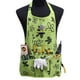 thumbnail image 1 of Delantales de jardinería, delantales de trabajo de lona, delantales para herramientas, correas cruzadas, tamaño ajustable, para hombres y mujeres, protección impermeable - Thsin Green, 1 of 5