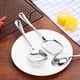 thumbnail image 4 of 1 juego de cucharas para servir, cucharas grandes, cucharas de acero inoxidable, cuchara para arroz, utensilios para servir, espátula para arroz, cuchara para sopa, cubiertos para buffet, 4 of 7