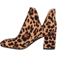thumbnail image 3 of Women's Journee Collection Gwenn Heeled Ankle Bootie Leopard Faux Suede 6.5 M, 3 of 4