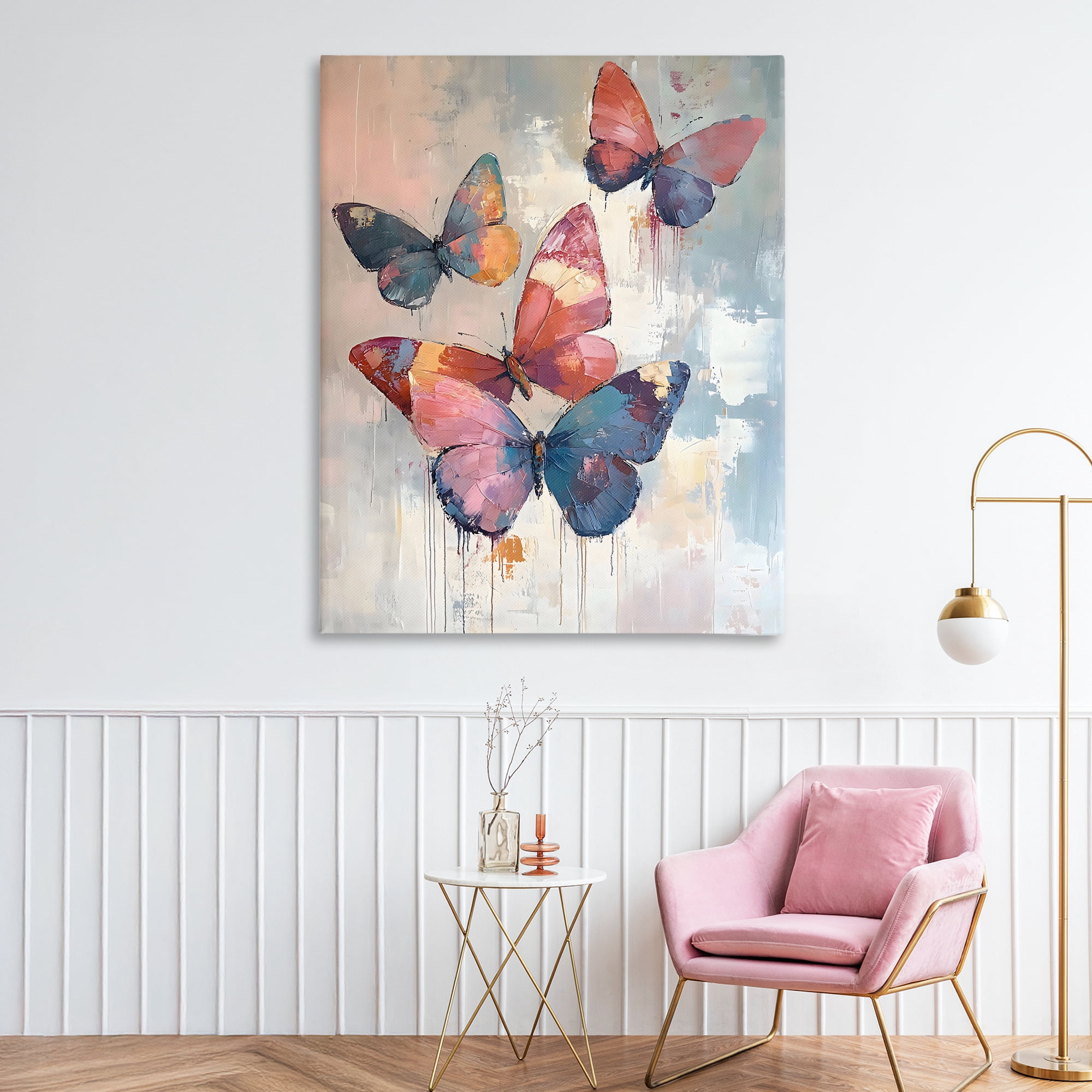 Stupell Industries Butterfly Beauty in Flight Canvas Wall Art, design by Creative Studio