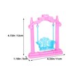 thumbnail image 2 of HONMEET Accessoires de Maisonnette Balançoire Mini en Plastique Jeu Intérieur Lot de 1, 2 of 8