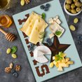 thumbnail image 5 of Texas Star Cutting Board, Western Culture Motifs with a Words About Southwest of United States, Decorative Tempered Glass Cutting and Serving Board, Large Size, Dark Brown and Brown, by Ambesonne, 5 of 5