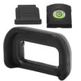 thumbnail image 1 of Opinfinder Eyecup, Protector de visor de resistencia compacta universal Con nivel de Espiritu de Cubierta de Zapato frío para Cámara A6400 Para Cámara A6600, 1 of 7
