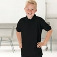 thumbnail image 2 of Jerzees Schoolgear Childrens Little Boys 65/35 Pique Polo Shirt (Pack of 2), 2 of 3