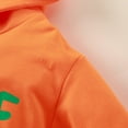 thumbnail image 6 of WIBACKER Infant Fruit Romper Sweatshirt Fancy Costume Outfit Hooded Jumpsuit for Halloween Xmas Gift - Orange, 6 of 11