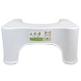 thumbnail image 3 of Squatting Toilet Stool 9 Inch Non-slip Bathroom Step Up Stool Relieves Constipation Bloating | Aligns The Colon For Faster Easier Relief--, 3 of 5