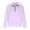Purple, variant on Women's Fuzzy Half Zip Pullover Fall Long Sleeve Sweatshirt Quarter Zip Warm Cozy Sweater Teen Girls Y2K Clothes Pink XL