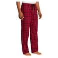 thumbnail image 3 of Mafoose Men Flannel Plaid Male Sleep Pants New Red S, 3 of 6
