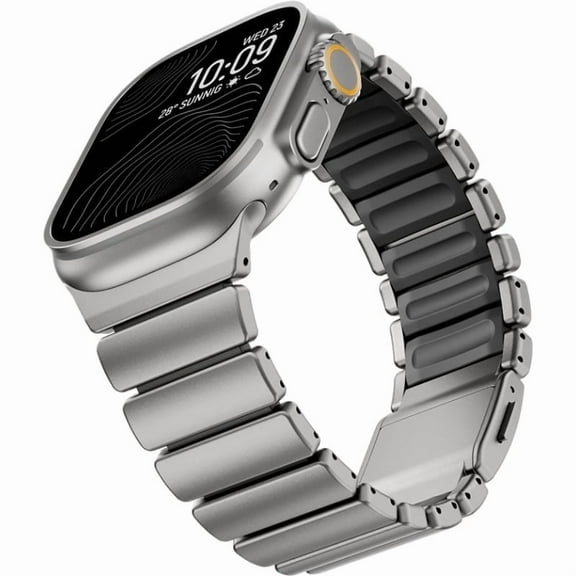 Titanium Strap for Apple Watch Ultra 3 2 Band 49mm Series 11 10 46mm Magnetic Bracelet for Iwatch 9 8 7 6 5 4 SE 3 44mm 45mm