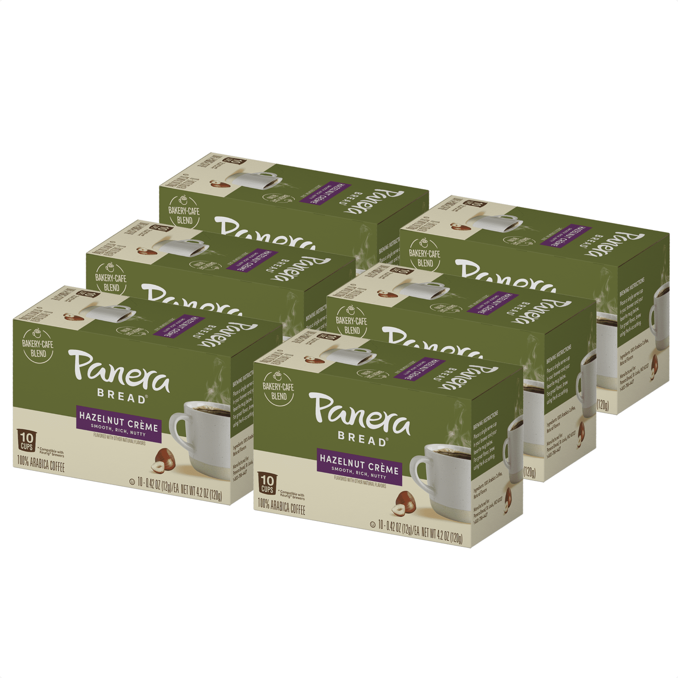 Free Shipping Panera Bread Dark Roast Single Serve Coffee Cups 100 Arabica Coffee Kosher 10 Count Pack of 6 Walmart
