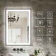 thumbnail image 6 of 48x30 Inch Frameless LED Bathroom Mirror,Smart Mirror, 6 of 6