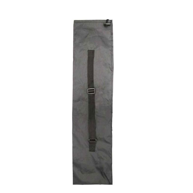 Naiovety Bolso ajustable negro con correa para el hombro para bastón de senderismo, fácil de llevar a cualquier lugar, bolsa para bastón de Escalada Negro 70*17.5 CM