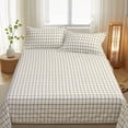 thumbnail image 6 of Vfedsrsge King Size Flat Sheet Hotel Luxury Microfiber - Soft Breathable Top Sheet, Wrinkle & Fade Resistant, Easy Care, Multicolor, 6 of 6