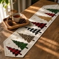 thumbnail image 3 of Christmas Dining Table Decor, Decorative Table Runner Long Strip Table Scarf Red Green, for Dining Table, Mantel Display, Holiday Party Layout Decor, 3 of 5