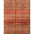 thumbnail image 1 of Ahgly Company Indoor Rectangle Abstract Orange Abstract Area Rugs, 6' x 9', 1 of 6