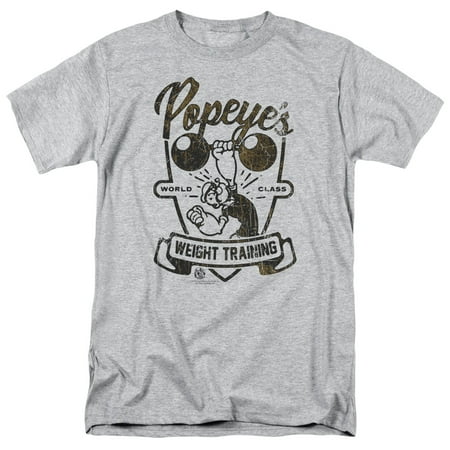 Short Sleeve Mens Training - Popeye Weight Training Mens Short Sleeve Shirt