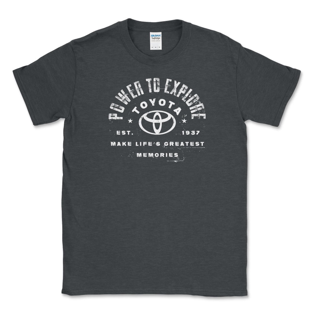 Toyota T-shirt-Power to Explore Off Road Adventures