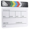 thumbnail image 1 of Tablilla 10 "* 12" / 24,5 * 30 cm Acrílico borrado en seco de la tablilla de la palmada-palillo del tablero de chapaleta de la pizarra por película de la película de acción de corte de escena Maboto Tablilla, 1 of 7