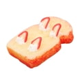 thumbnail image 2 of Modelos de pan en miniatura Macarena decoración de cocina juguetes de simulación Tostada De Fresa, 2 of 8
