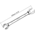 thumbnail image 2 of SLGHLSAHG Flare Nut Wrench, 19mm x 22mm Metric Double Open End, 3Pcs A9478, 2 of 8