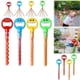thumbnail image 1 of 32 Hole Smiling Face Bubble Stick with Bubbles Refill,Children's Bubble Wand Toy, 1 of 5