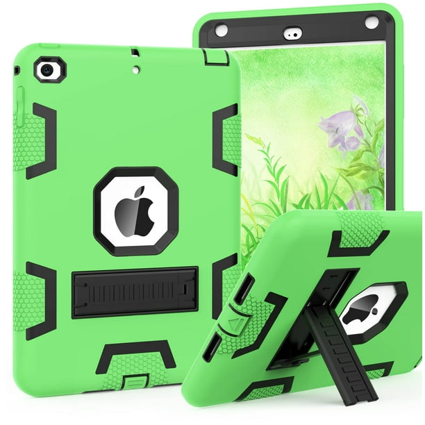 Funda para iPad Mini CCMAO Shockproof Hybrid de 7.9 pulgadas, verde