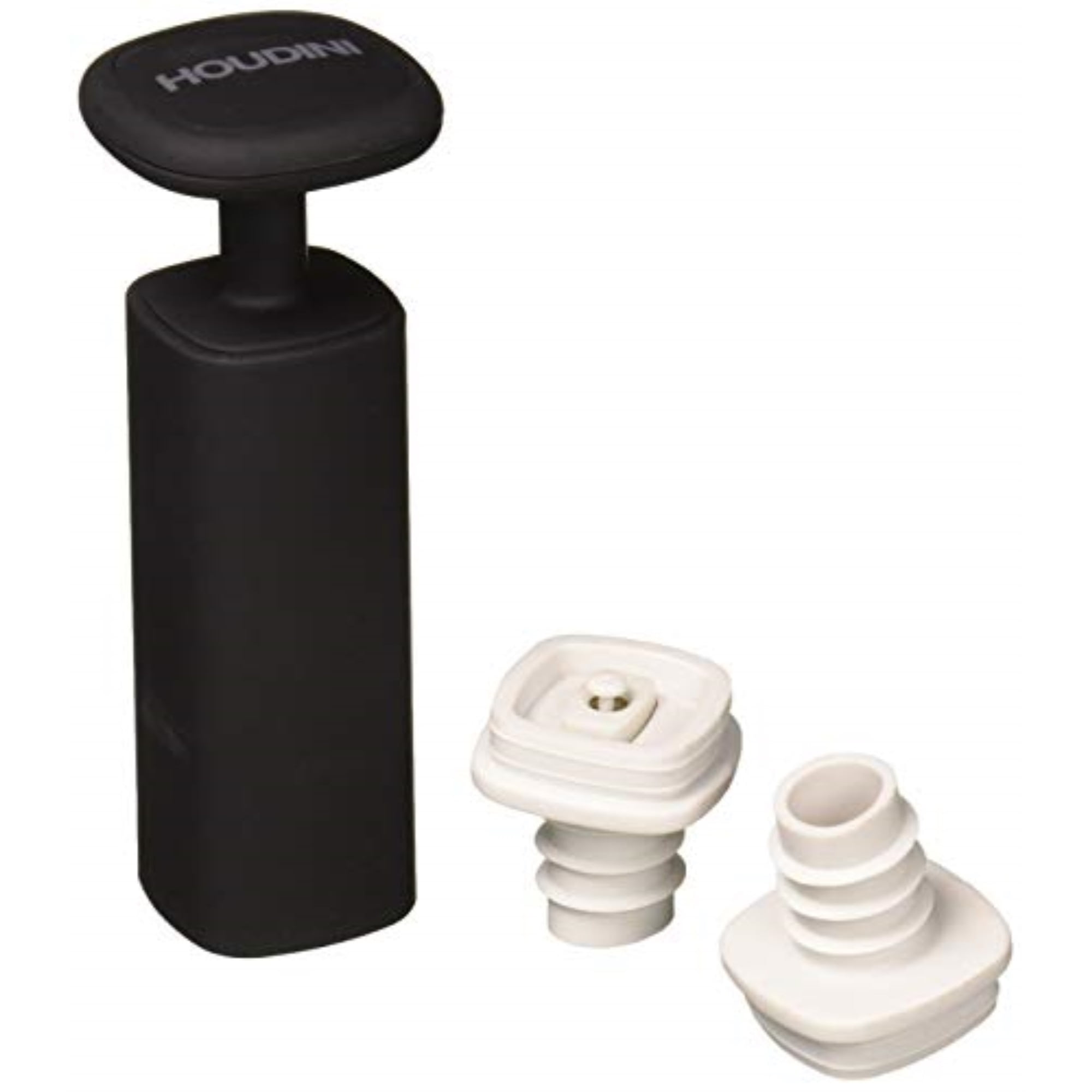 6026530 VAC PUMP/STP SET BLK Houdini Black Silicone Vacuum Pump and Stopper Set (Pack of 1)