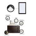 thumbnail image 4 of Gabinete para Baño con Ovalin Y Espejo Decorativo ZÚRICH, 4 of 6