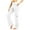 Z2-White-plus size yoga pant, variant on Frostluinai Yoga Pants with Pockets for Women Wide Leg Cargo Pants High Waist Solid Stretch Work Travel Casual Sweatpants