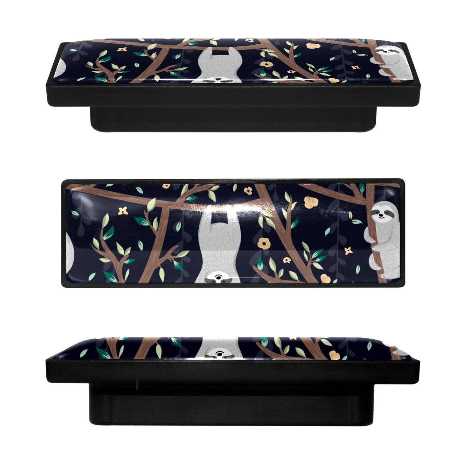 Sloth Handle 4 Pcs Rectangle Cabinet Handle Cupboard Knob Drawer Pulls Handle Mom ...