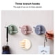 thumbnail image 2 of Gancho para puerta de cocina, colgador autoadhesivo, herramientas montadas en la pared, ajustable, sin perforaciones, soporte para el hogar, Organizadores de utensilios de cocina gris 5 piezas Billuyoard HA009845-01, 2 of 6