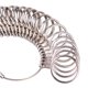 thumbnail image 3 of Kuuqa Tamaño 1-13 Medidor De Anillos De Hierro Inoxidable Herramienta De Medición De Tamaño De Anillos De Dedo Juego De Medidores De Anillos 27 Piezas Modelos Circulares Con 2 Piezas De Paño Para Puli, 3 of 5