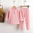 thumbnail image 2 of Splozh Boys Pjs Boys 2 Pieces Cotton Pajamas Toddlers Long Sleeve Soft Sleepwear Sets Truck Dinosaur,Pink,5-6 Years, 2 of 4