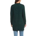 thumbnail image 3 of Matty M Womens Chenille Cardigan Sweater Hunter Large, 3 of 3