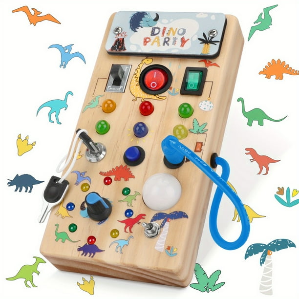 Juego De Mesa Años Panel Sensorial Montessori Juego Educativo - Main Image