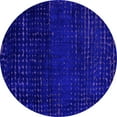 thumbnail image 1 of Ahgly Company Indoor Round Abstract Purple Modern Area Rugs, 5' Round, 1 of 4