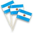 thumbnail image 1 of 100 Pcs Argentina Toothpick Flags,Argentina Cupcake Toppers Flag,Food Decoration for National Day Party Birthday Cocktail Ice Cream Cake, 1 of 4