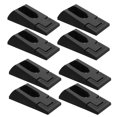 thumbnail image 1 of unbranded 8Ud Soportes Metálicos Negros Para Barra De Con Base Empotrada Fuerte Y Duradera, 1 of 7