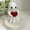 white, variant on Halloween Cute Ghost Figurine with Red Heart– Resin Mini Statue, Romantic Shelf & Desk Decor, Halloween or Valentine’s Day Gift for Home, Office,and Friends
