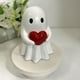thumbnail image 1 of Uuiauoio Halloween Cute Ghost Figurine with Red Heart– Resin Statue, Romantic Shelf & Desk Decor, Halloween or Valentine’s Day Gift for Home, Office, and Friends, 1 of 4