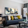 thumbnail image 2 of Canvas Wall Art For Living Room Modern Wall Decor For Bedroom Office Wall Decorations Minimalism Abstract Ink Paintings Framed Canvas Prints Wall Pictures Art Bathroom Home Decor 3 Piece, 2 of 6