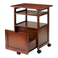 thumbnail image 5 of Winsome Piper Work Station, Keyboard, Walnut Finish, 5 of 14