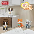 thumbnail image 5 of NWJ DIY Cat Desk Decor Building Blocks Set – Cute Animal Model Construction Toy for Kids, Creative Birthday Gift for Boys & Girls, 5 of 7